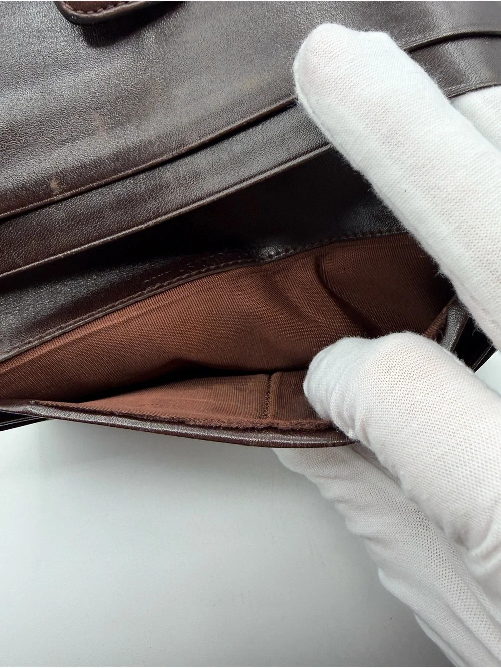 Fendi Long Monogram Flap Wallet